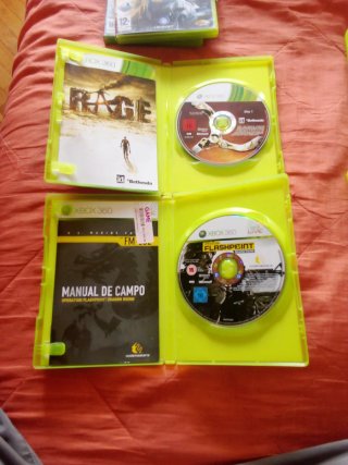 Lote 7 Videojuegos Xbox 360 Bélicos