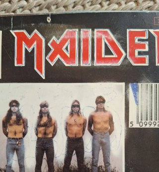1984 Francia Iron Maiden 2 Minutes to Midnight 7"