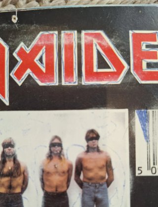1984 Francia Iron Maiden 2 Minutes to Midnight 7"