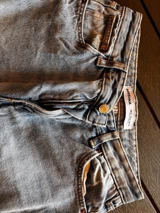 Pantalón vaquero Bershka azul