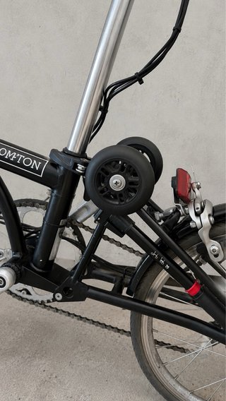 Brompton M6L Eléctrica Negra + Brooks