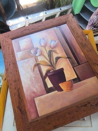 Cuadro Flores Decoración Hogar