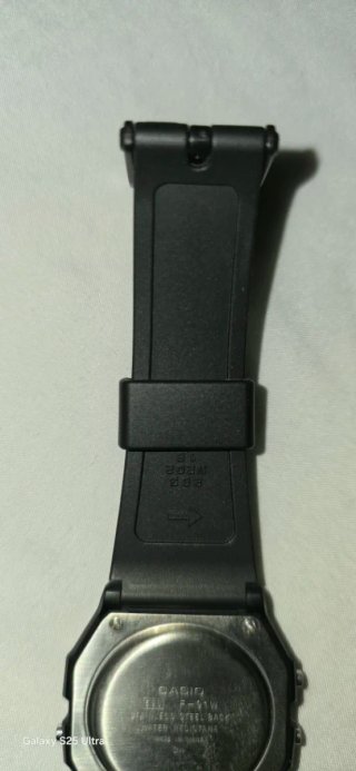 Orologio Casio F-91W Nero