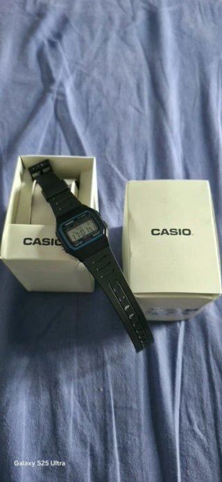 Orologio Casio F-91W Nero