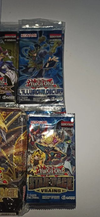 Lotto Yu-Gi-Oh! Carte e Bustine