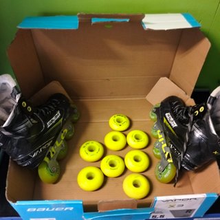 Bauer Vapor X3 RH Talla 38 (5.5R) + Ruedas