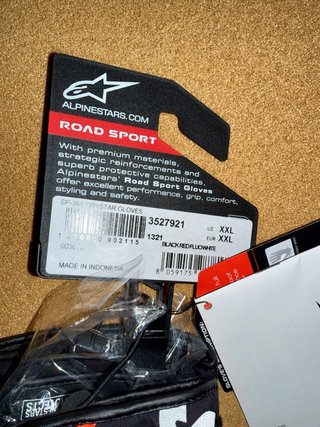 Guantes Alpinestars SP365 Drystar XXL nuevos