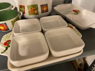 Juego Gazpacho Cerámica