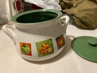 Juego Gazpacho Cerámica