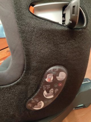 Silla de coche Cybex Sirona + adaptador recién nac