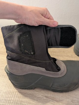 Botas Quechua Nieve Unisex Adulto Negro/Gris