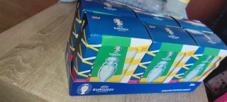 6 Cajas Selladas Stickers Euro2024 Alemania UEFA