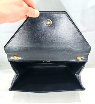 Pochette vintage anni 80 nera