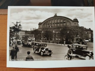Lote de 5 postales antiguas de Berlín