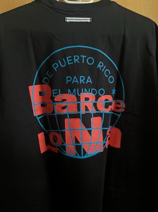 Camiseta Adidas x Bad Bunny Barcelona Negra