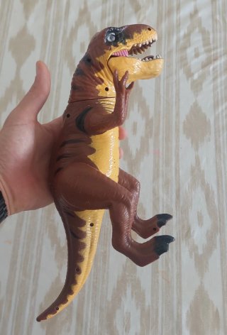 Dinosaurio T-Rex Juguete Marrón