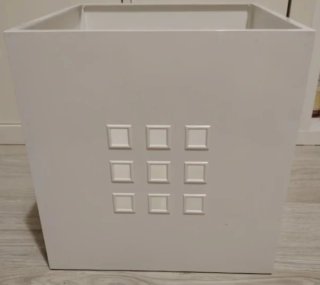 Cubo/Cesta Ikea Kallax Blanco