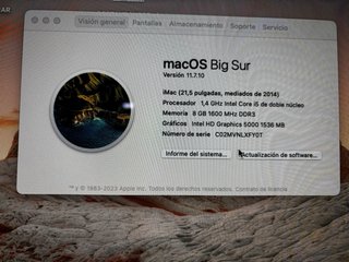 iMac 21,5 2014