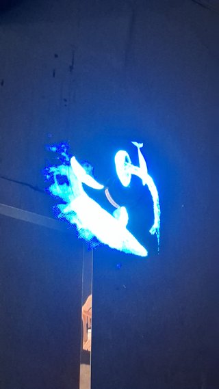 Holograma 3D para Pared