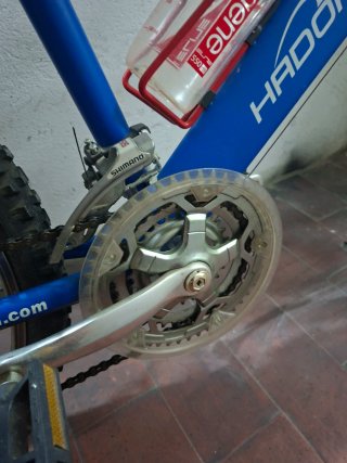 Bicicleta Hador BTT Azul y Amarilla