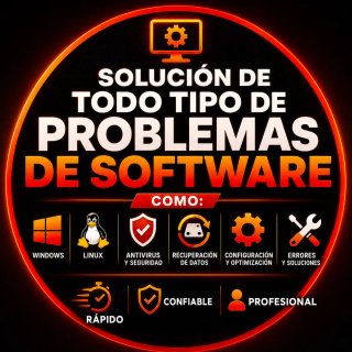 Reparación Software y Windows para Portátiles