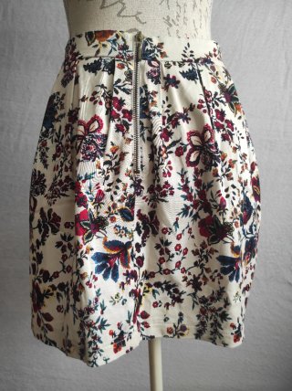 Falda  floral multicolor