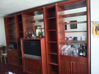 Mueble Salón Madera Vintage