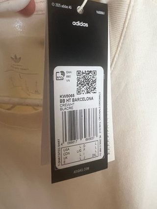 Camiseta Adidas x Bad Bunny Barcelona Beige