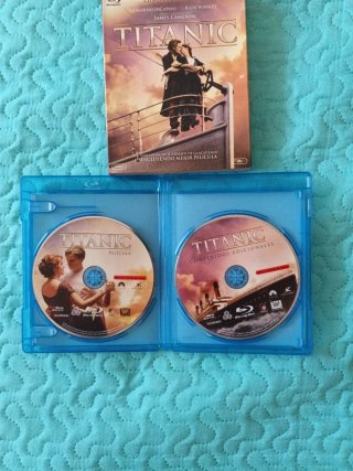 Titanic Blu-ray 2 Discos con Funda