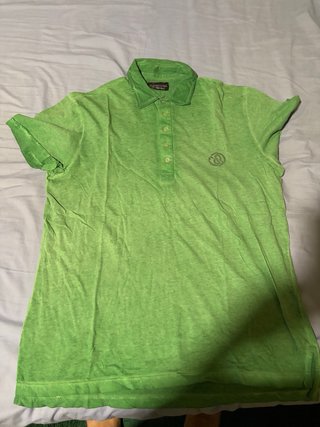 Polo RA-RE italiano verde Talla M