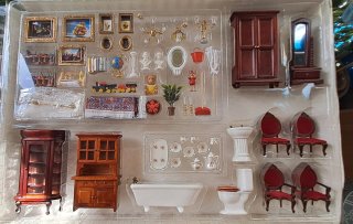 Scatola Casa delle Bambole - Arredamento Miniatura