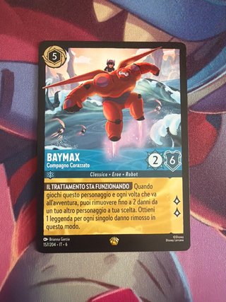 Baymax Compagno Corazzato Disney Lorcana 157/204