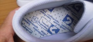 Zapatos de trabajo blancos