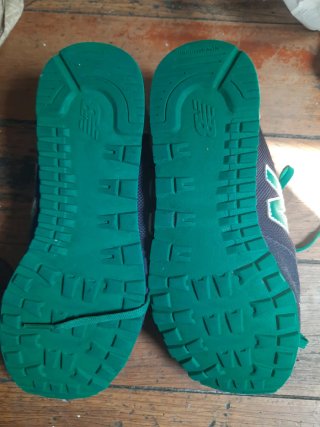 Zapatillas New Balance Azul y Verde Mujer