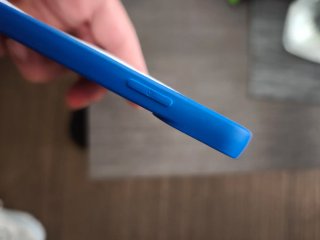 Custodia iPhone XS Blu Fotocamera Doppia