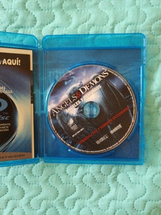 Blu-ray Ángeles y Demonios (Tom Hanks)