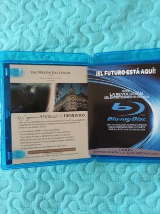 Blu-ray Ángeles y Demonios (Tom Hanks)