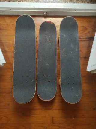 Pack 3 tablas de skate