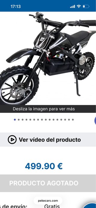 Moto Dirk 36V 800W Orion