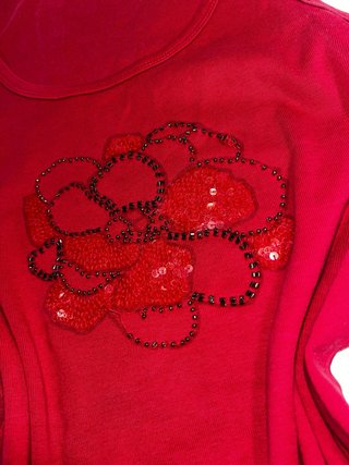 Camiseta tirantes Massimo Dutti XL roja