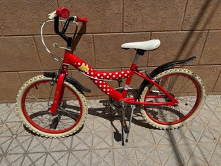 Bicicleta Minnie 20 Roja