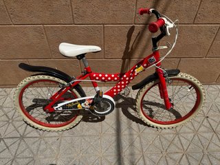 Bicicleta Minnie 20 Roja