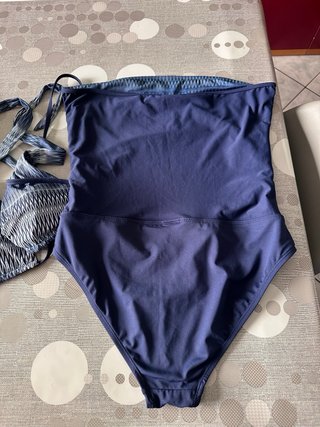 Costume 2 in 1 intero + bikini vita alta