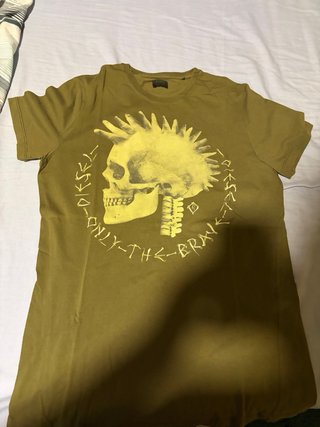 Camiseta Diesel Calavera Punk Talla M