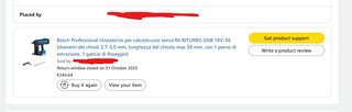 Clavadora Bosch GNB 18V-38 Biturbo Profesional