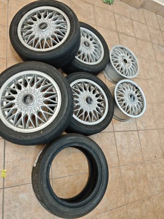 6 Llantas BBS 4x108 + 1 Neumático Yokohama