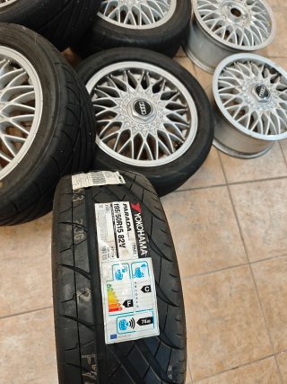 6 Llantas BBS 4x108 + 1 Neumático Yokohama