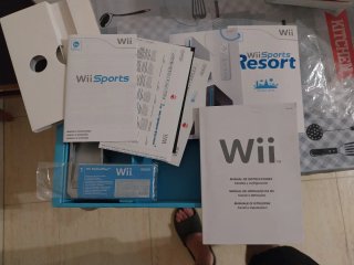 Consola Wii + Lote Juegos y Accesorios