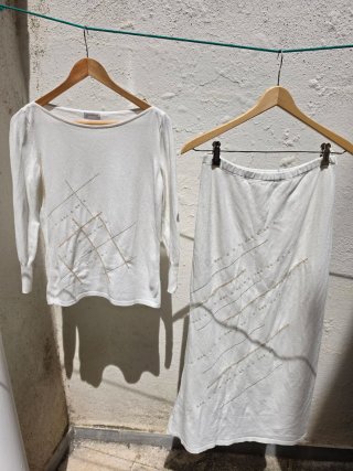 Conjunto Escorpión Jersey T S y Falda T M