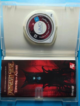 Dungeon Siege Throne of Agony PSP #A984